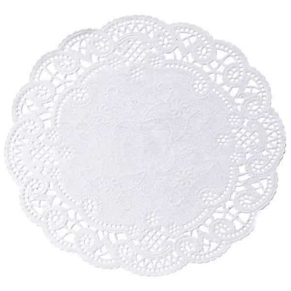 French Lace Doily, 4", PK1000