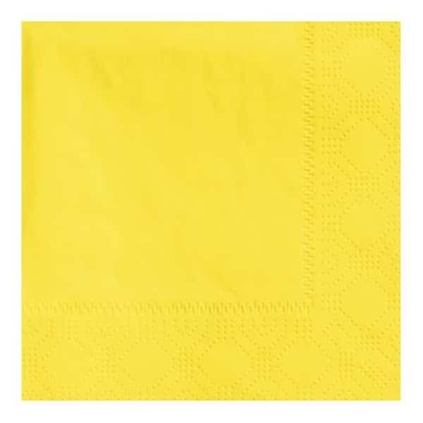 4.75" Regal Embossed Yellow Beverage Napkins, PK250