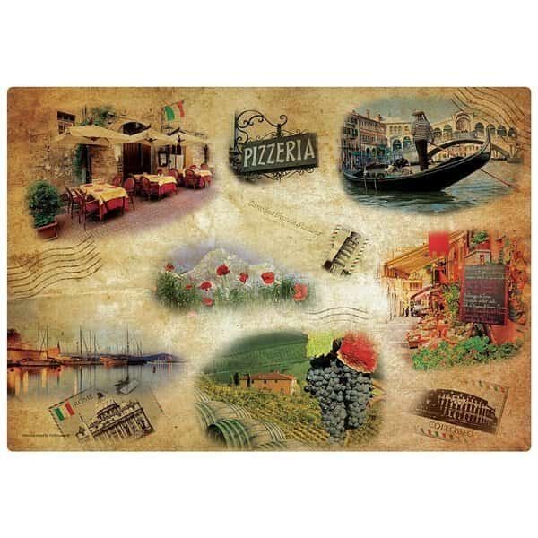 Placemat,Tour of Italy,PK1000, Mfr#: 311132, HOFFMASTER