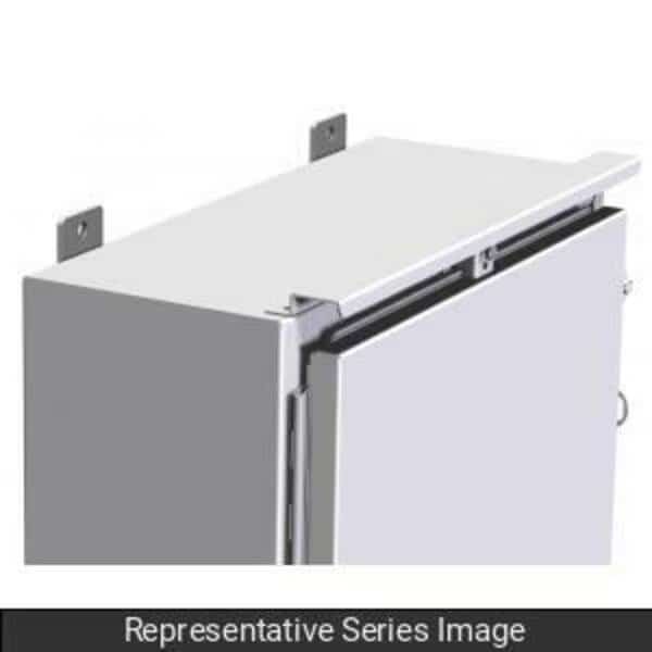 Drip Shield Kit, 0.71 in. H x 41 in. W x 2.19 in. L, Steel