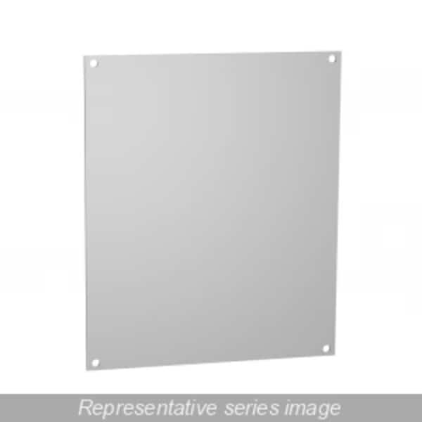 Panel, 6.88 in. W x 8-3/4 in. L, Stainless Steel