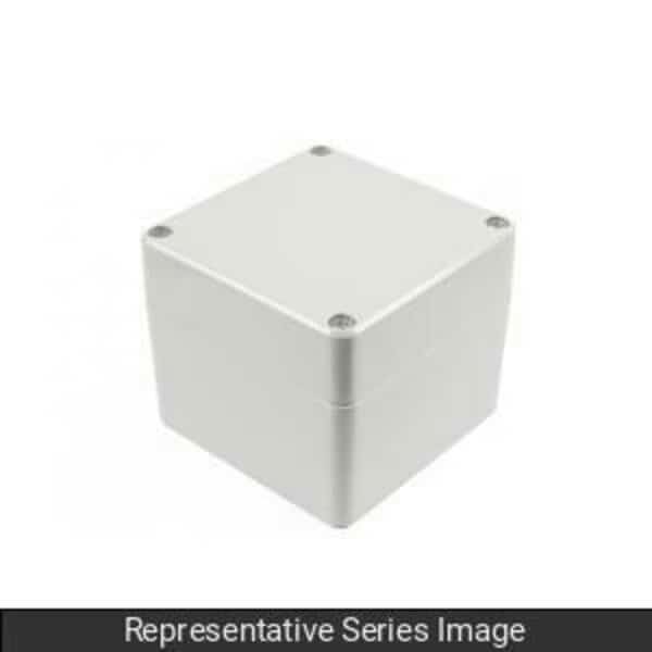 Screws Electrical Enclosures, 2.56 in H, 1.57 in D, 5.91 in W