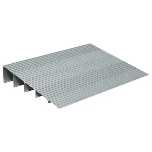 Alum Sectional Threshold Ramp 34"x 27-1/2" w/5" Rise, 700 lb. capacity