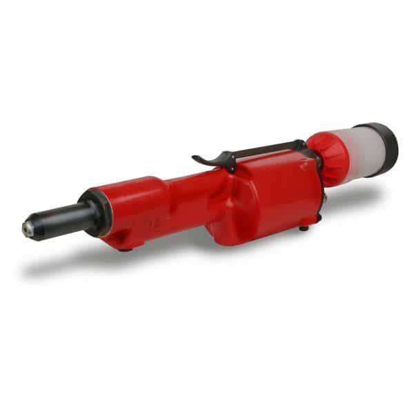 Air Hydraulic InLine BlndRivetTool w/3/32, 1/8, 5/32 & 3/16 Nosepieces