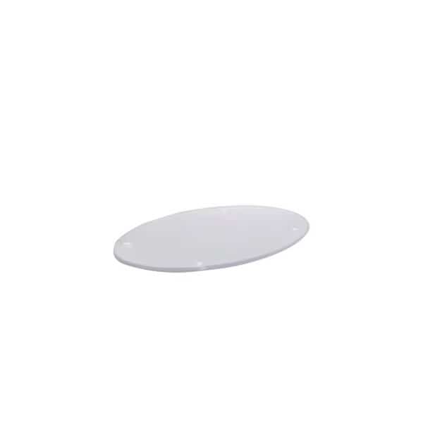 G3080CLR-Certified Green Oval Amenity Tray, Clear, PK 50