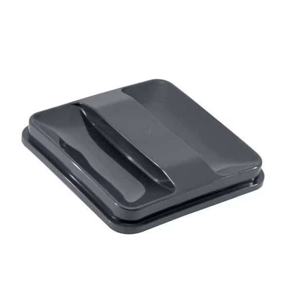 Essential 3 Qt. Square IB Lid for R2000/R2100, Graphite, PK 36