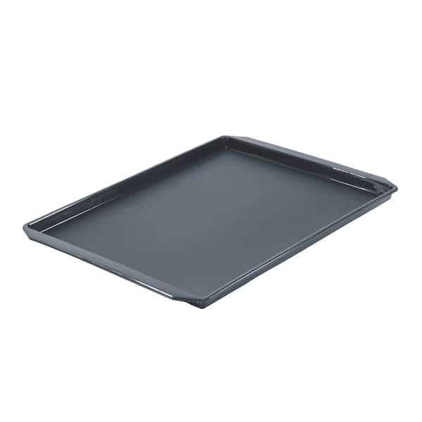 R3030GRPH-Essential 10.5x12.5" Rect. Tray W/ Handles, Graphite, PK 36