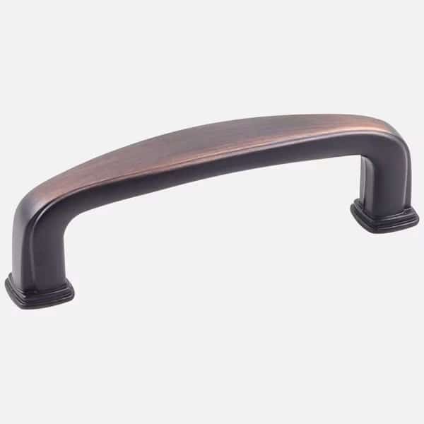 3-1/2" Overall Length Plain Square Pull