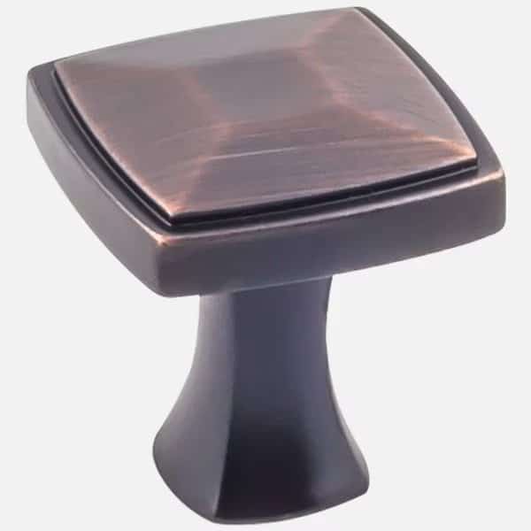 1-1/16" Diameter Plain Square Knob