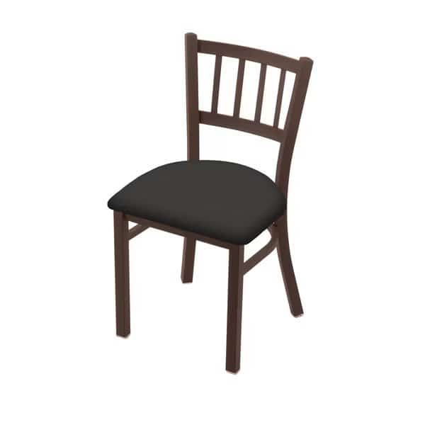 610 Contessa 18" Chair with Bronze Finish and Canter Iron Seat
