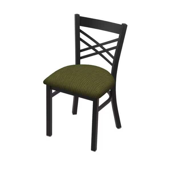 620 Catalina 18" Chair with Black Wrinkle Finish and Graph Parrot Seat