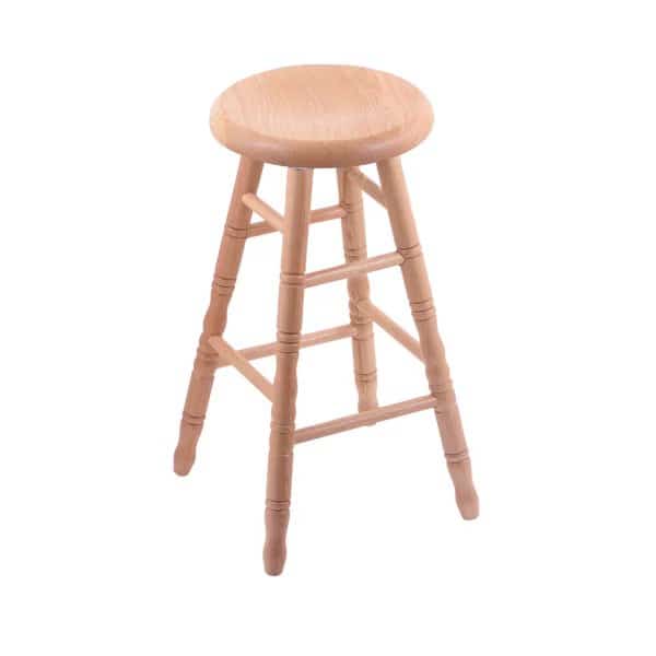 Oak Bar Stool, Natural Finish
