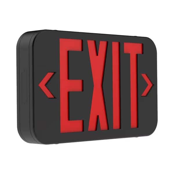 LED Exit Sign w/ Battery Back-Up, Remote Capability