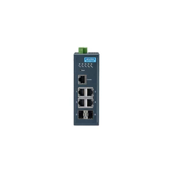 4Ge + 2Sfp Managed Ethernet Switch Wide Temp, Advantech, Mfr#: EKI-7706G-2FI-AE