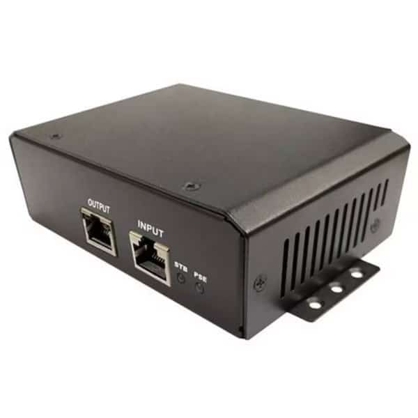 10-60V IN, 56V 70W OUT, GigE 4pr Pasv PoE Injector