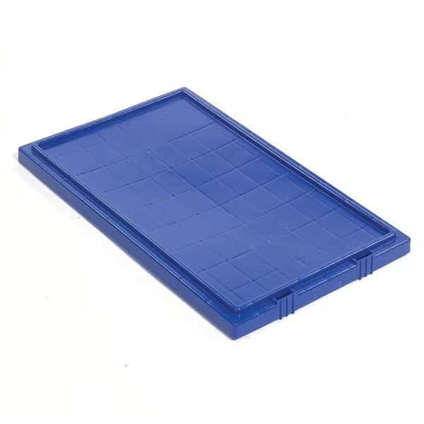 Blue Plastic 19-1/2 in L, 13-1/2 in W, 1 in H