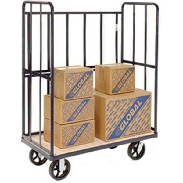 High End Wood Shelf Truck, 1200 Lb. Capacity, 60L x 30W x 64H