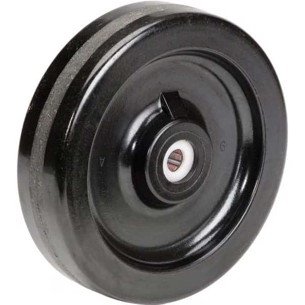 Molded Plastic Wheel - Axle Size 5/8, 8 x 2