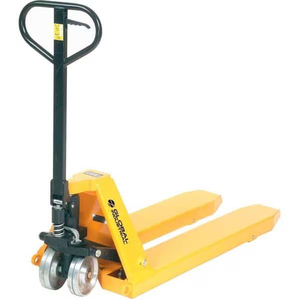 High-Capacity Pallet Jack Truck, 23 x 45-1/2, 11,000 Lb. Capacity
