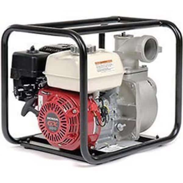 6-1/2 HP Water Pump 3 Intake/Outlet, Honda Engine