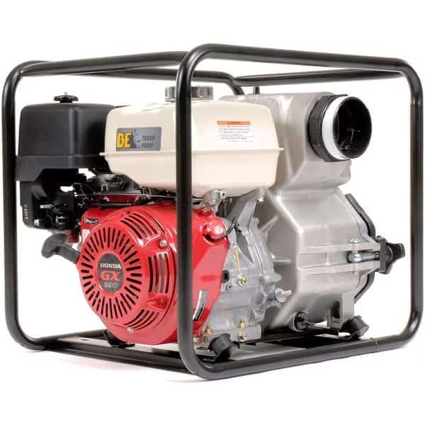 13 HP Trash Pump 4 Intake/Outlet Honda Engine,