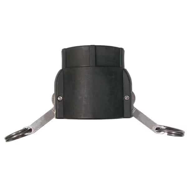 1in Polypropylene Camlock Fitting, Female Coupler x FPT Thread