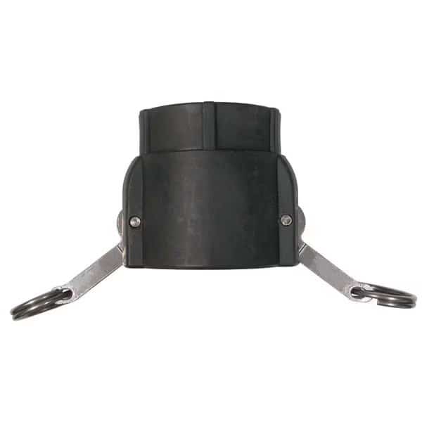 2in Polypropylene Camlock Fitting, Female Coupler x FPT Thread