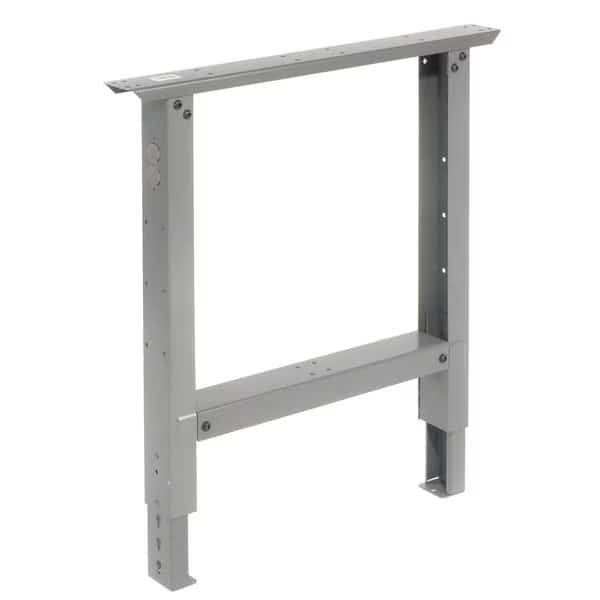 Adjustable Height Leg For 30 Benches, 27-7/8 To 35-3/8, Gray