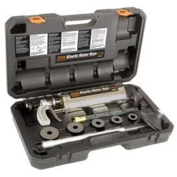 Kinetic Water Ram Manual Drain Cleaner W/Case