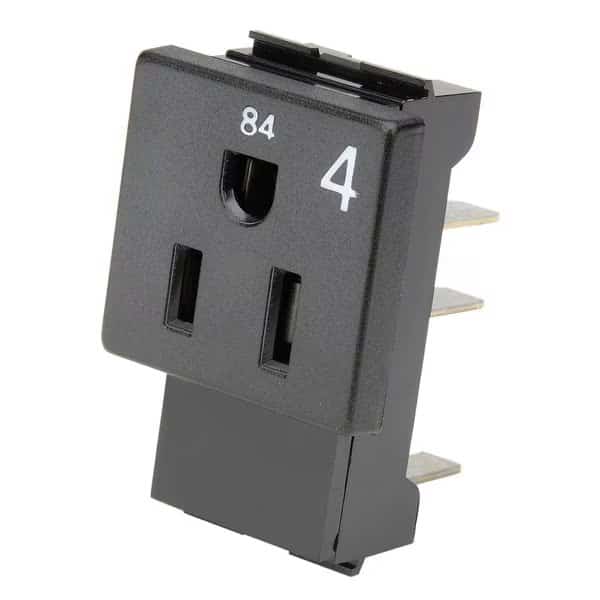 15 Amp Circuit 4 Receptacle, 4PK