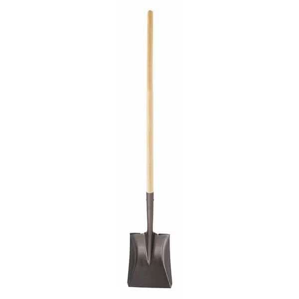 Square Point Shovel, Natural Wood Handle