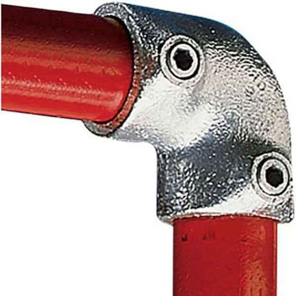 90, Elbow Galvanized Iron Pipe Fittings- Fits 2 Schedule 40 Pipe