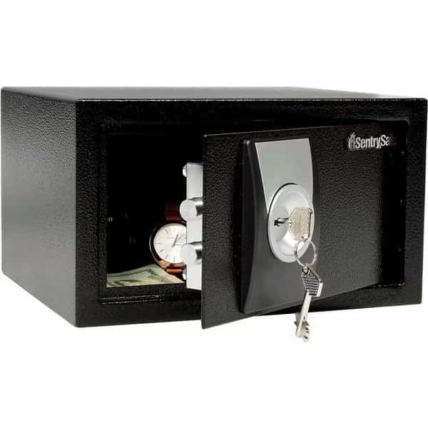 Security Safe, 0.3 Cu. Ft. Capacity, Black
