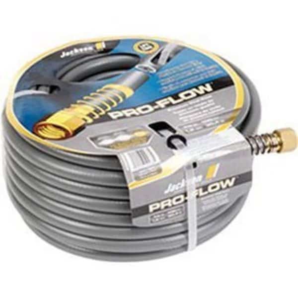 5/8 in ID x 100 ft L Pro-Flow Heavy Duty Garden Hose, PVC Tube, Heavy-Duty PVC Fitting