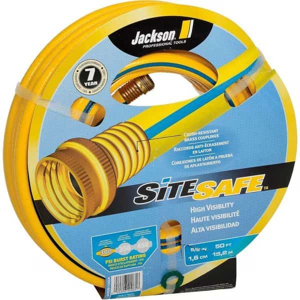 5/8X50' L Site Safe High Visibility Garden Hose