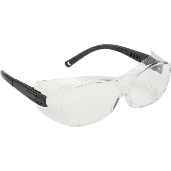 Ots Eyewear Clear Anti-Fog Lens, Black Frame