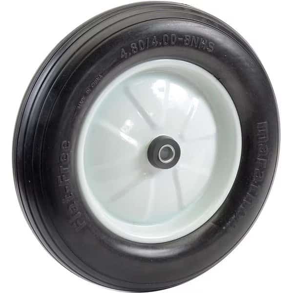 Marathon Ribbed Tread Flat Free Cart Tire