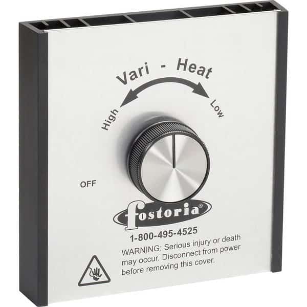 Variable Heat Control for Quartz Electric Infrared Heaters