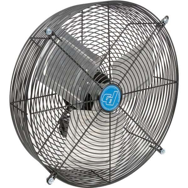 3-Speed Direct Drive Exhaust Fan, 18 Diameter, 120V