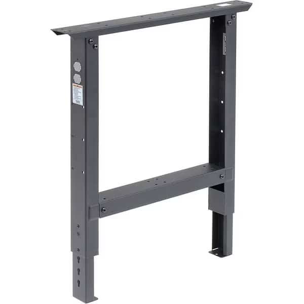 Adjustable Height Leg For 36 Bench, 27-7/8 To 35-3/8, Black