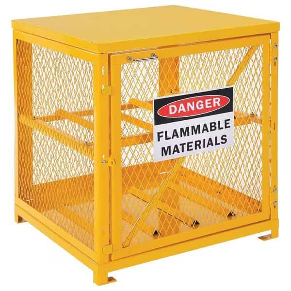 Steel 35 in H, 31 in W, 30 D, Yellow