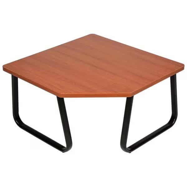 Corner Coffee Table, Cherry Top, 29-1/2 x 29-1/2