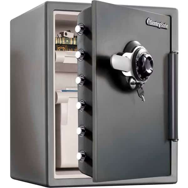 SentrySafe Fire Safe Combination Lock, 2.05 Cu. Ft. Capacity, Gray