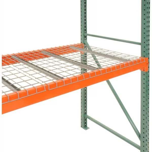 Pallet Rack Wire Decking, 52W x 48D 2500 lbs cap Gray
