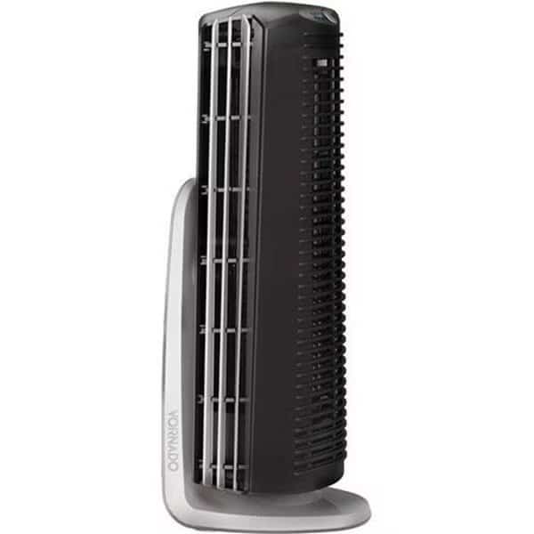 FA1-0050-06, Duo Small Room Tower Fan, 120V, 60 CFM, Black, Vornado, Mfr#: FA1-0062-06