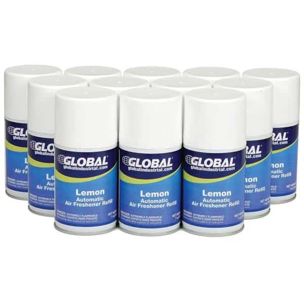 Automatic Air Freshener Refills, Lemon 7 oz. Can, 12PK