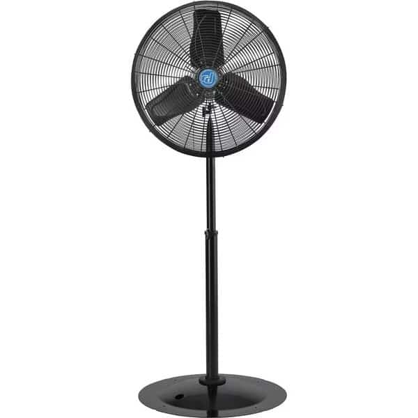 Premium 30 Non Oscillating Pedestal Fan - 1/2 HP - TEAO Motor - 9400 CFM