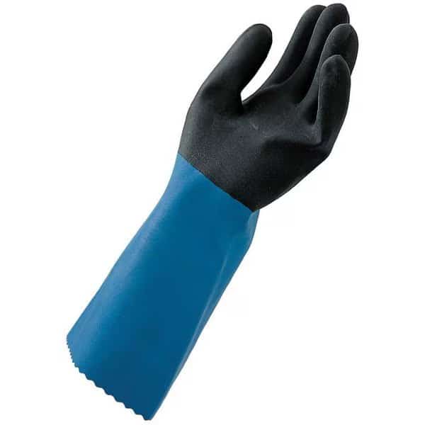 NL52 Stanzoil Neoprene Gloves, 14in L, Medium Weight, Size 8