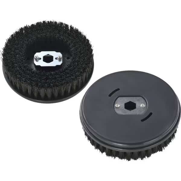 Replacement Scrub Brushes for Mini Floor Scrubber, 2PK