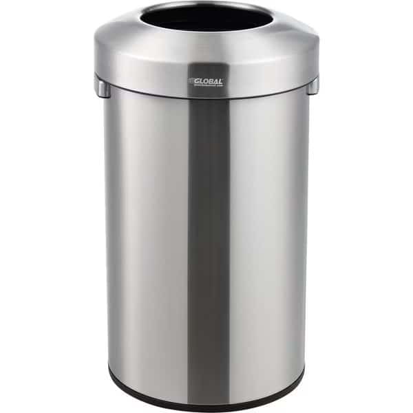 Round Silver, Stainless Steel